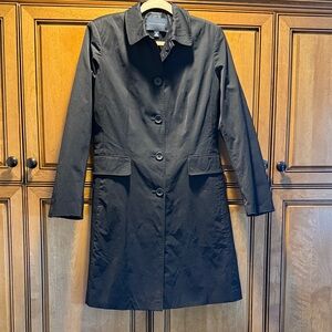Banana Republic Black Trench Coat